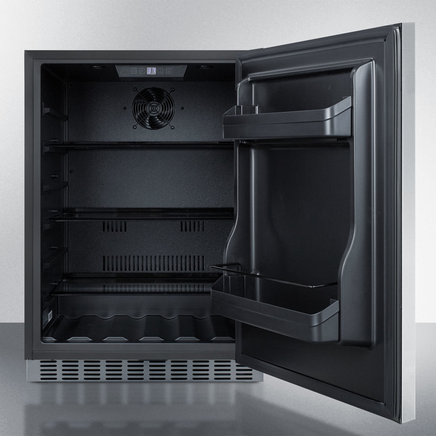 24" Wide Built-In Outdoor All-Refrigerator CL67ROSB