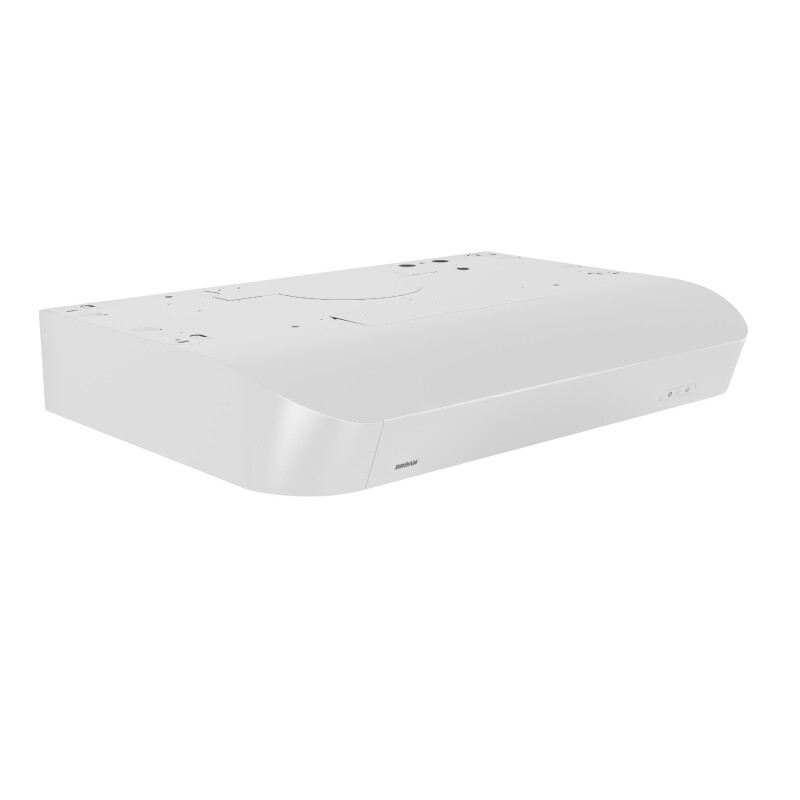 Antero 30-Inch Convertible Under-Cabinet Range Hood, 300 Max Blower CFM CLDA130WW