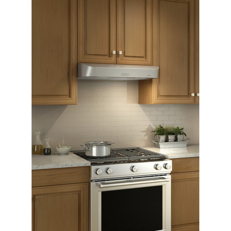 DISCONTINUED- 30-Inch Convertible Under-Cabinet Range Hood, 400 CFM CLDH130SS
