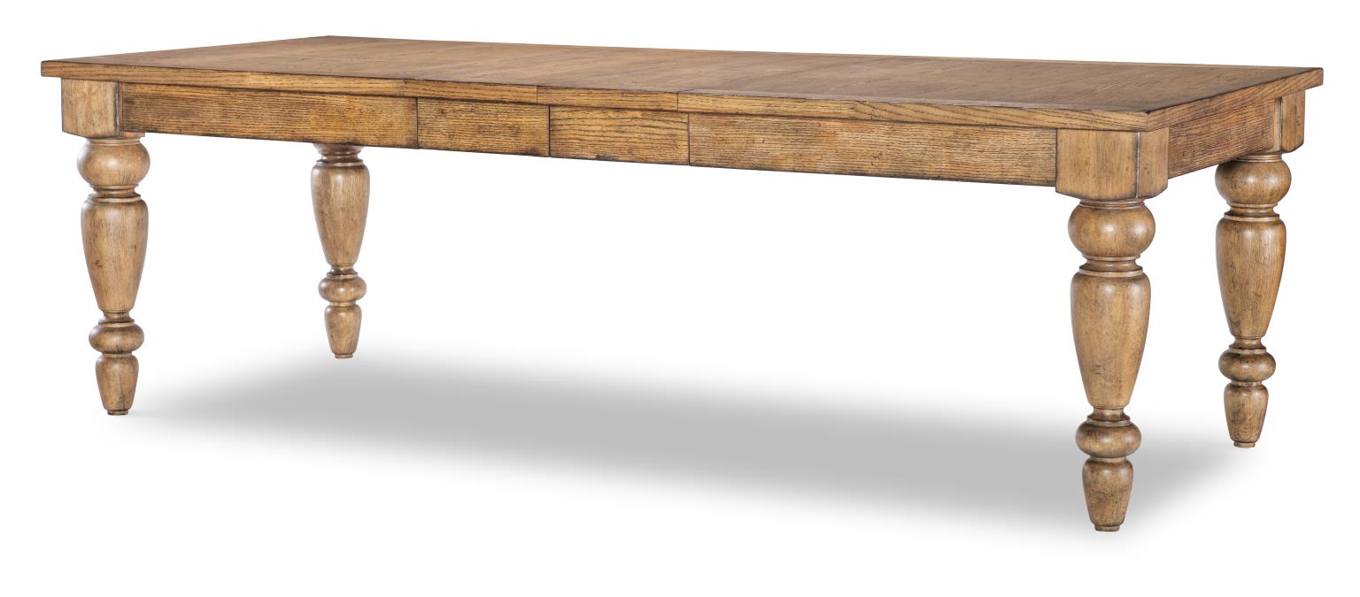 Chimney Leg Table Barnwood Oak CLH4010-222 CLH4010222
