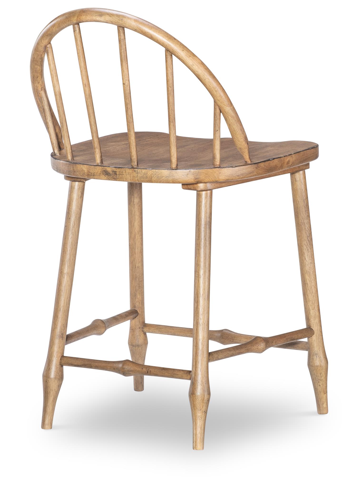 Windsor Counter Height Chair Barnwood Oak CLH4010-745 CLH4010745