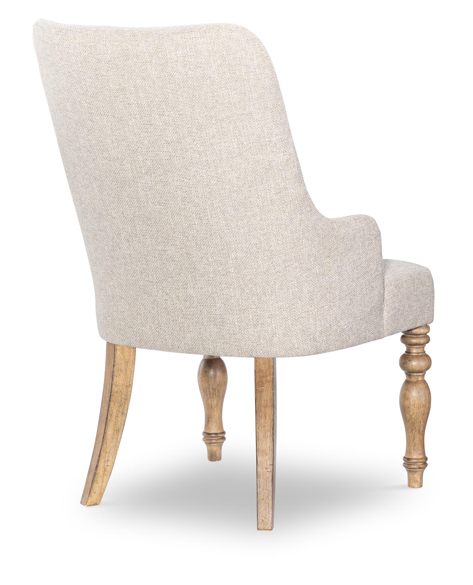 Upholstered Arm Chair Barnwood Oak CLH4010-841 CLH4010841
