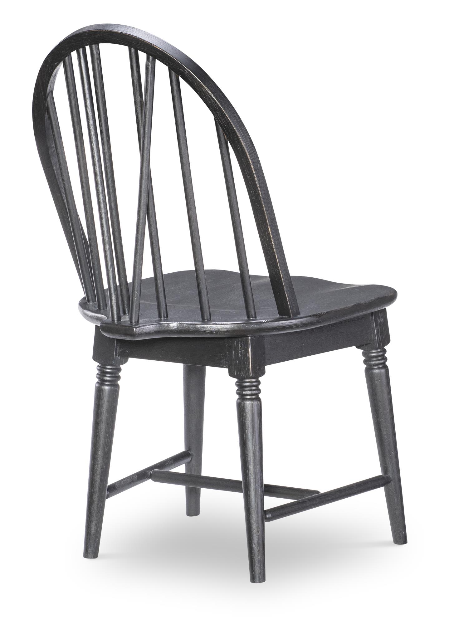 Windsor Side Chair V Shape Kettle Black CLH4011-140 CLH4011140