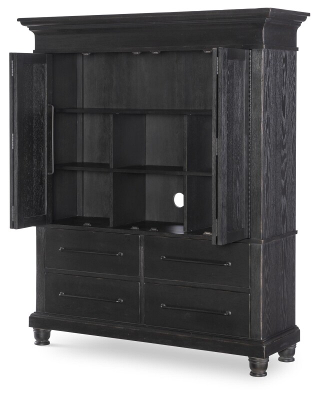 Armoire 4-drawers Kettle Black CLH4011-2500 CLH40112500