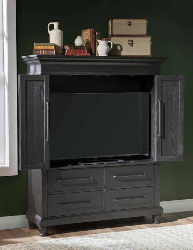Armoire 4-drawers Kettle Black CLH4011-2500 CLH40112500