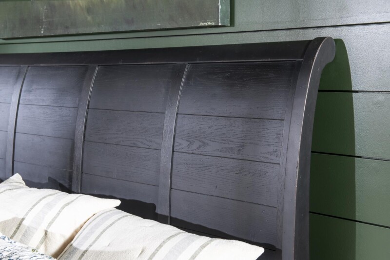 Complete Sleigh Bed 6/6 King Kettle Black CLH4011-4306K CLH40114306K