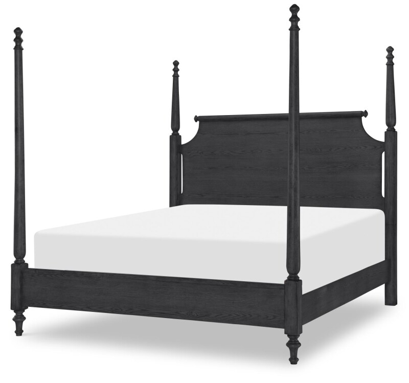 Complete High/low Poster Bed 5/0 Queen CLH40114605K