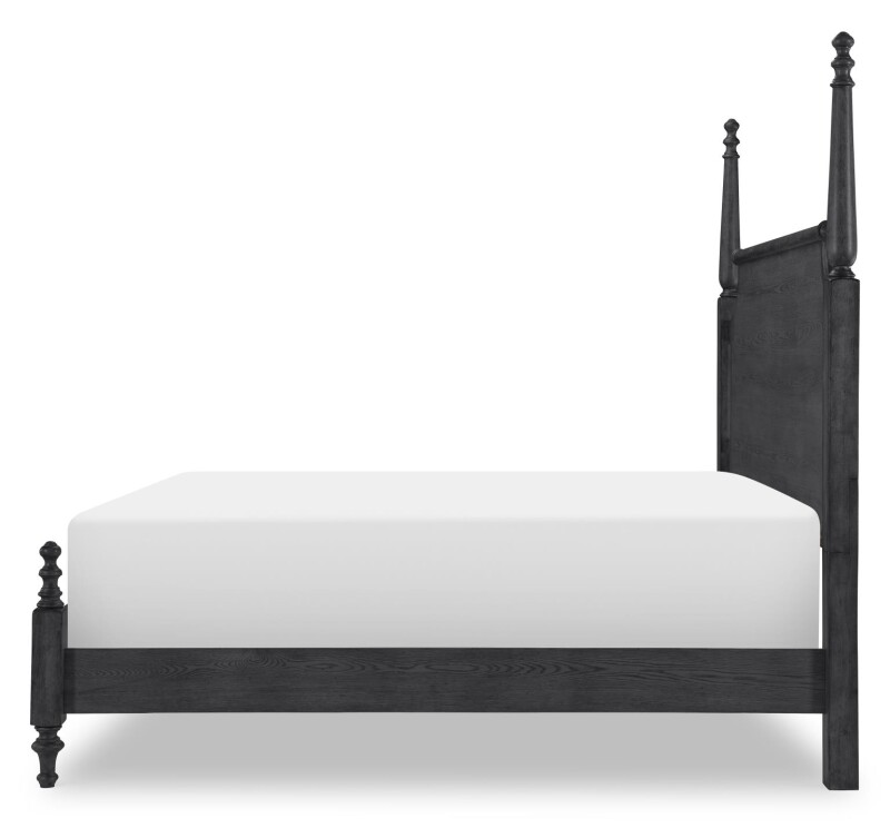 Complete High/low Poster Bed 6/6 King Kettle Black CLH4011-4606K CLH40114606K