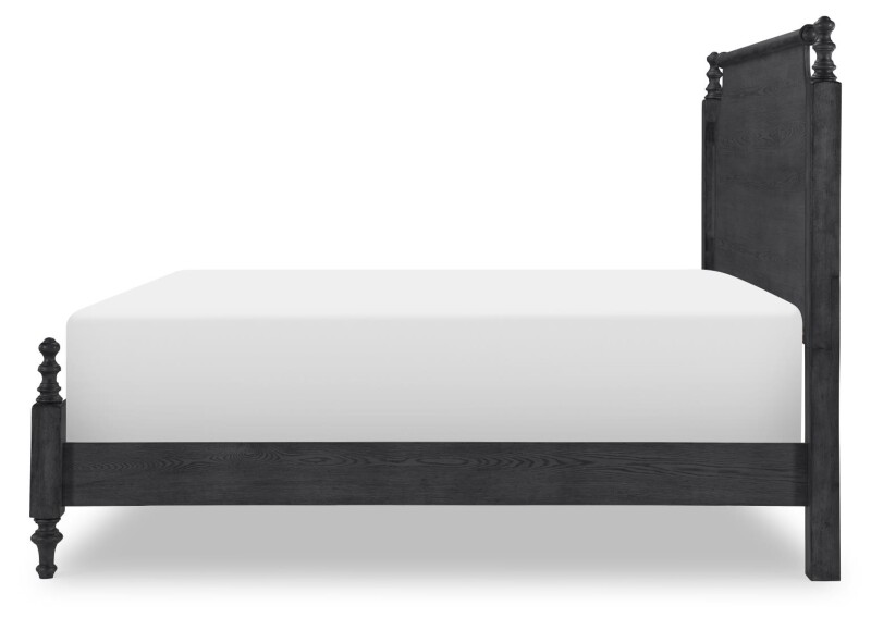 Complete High/low Poster Bed 6/6 King Kettle Black CLH4011-4606K CLH40114606K