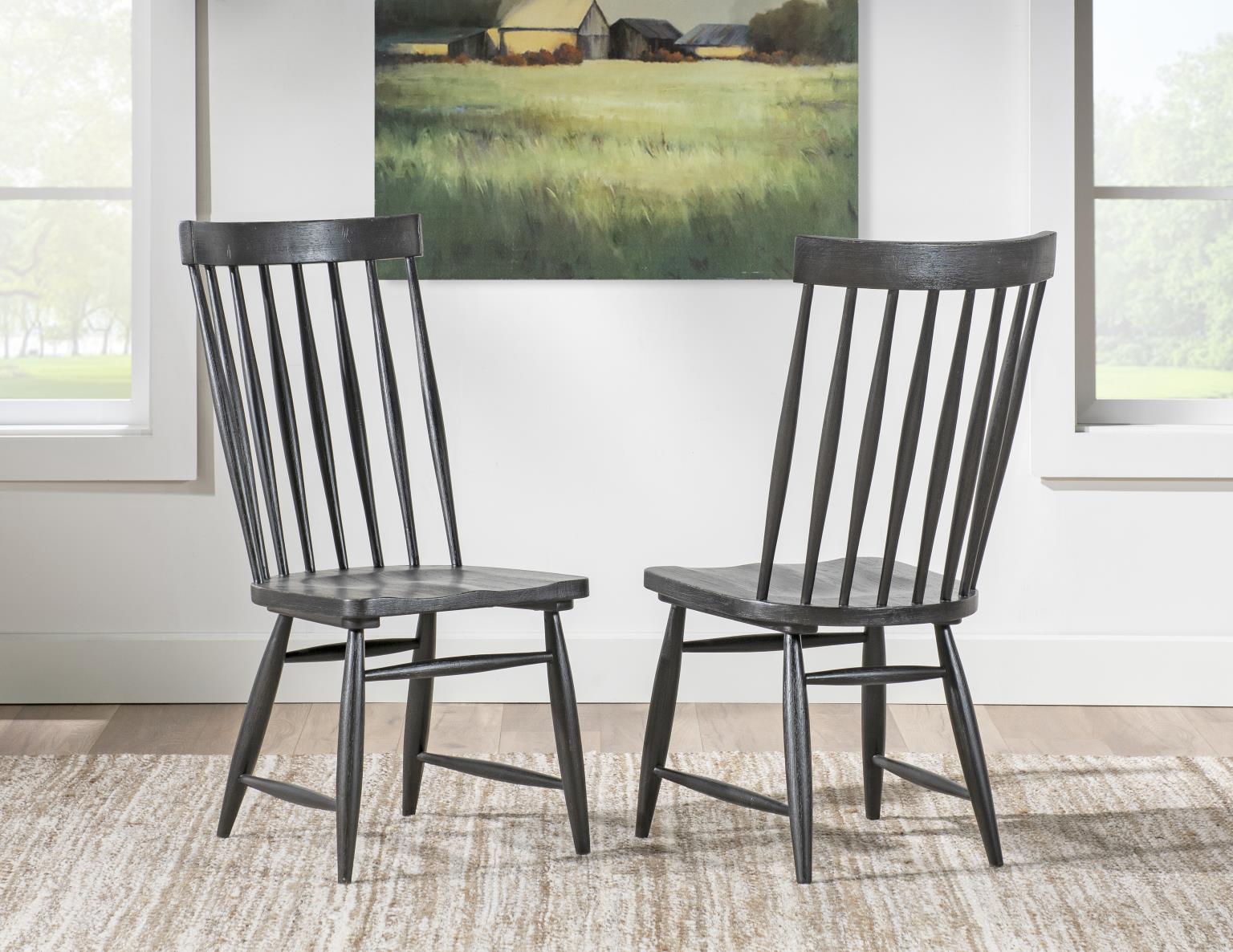Windsor Side Chair With Tapered Spindles CLH4011740