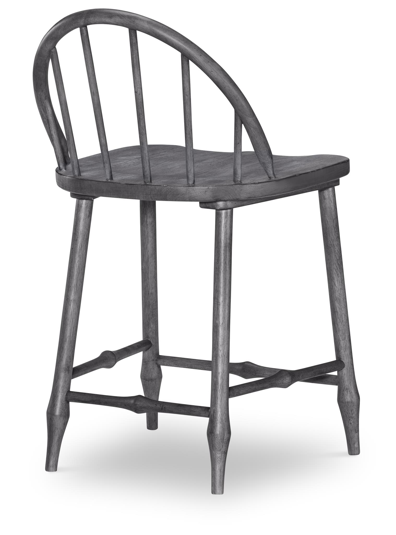 Windsor Counter Height Chair Kettle Black CLH4011-745 CLH4011745