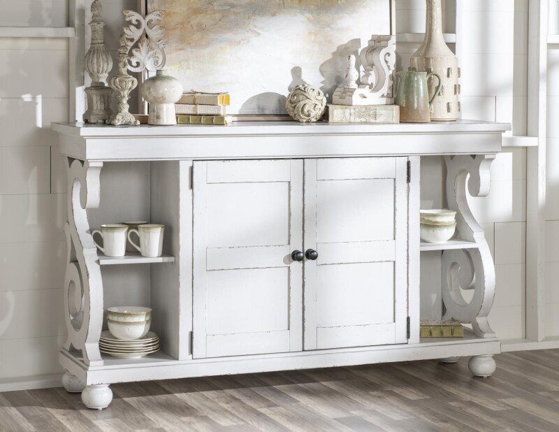 Vintage Market AT Corbel Hall Console Picket Fence CLH4012-406 CLH4012406