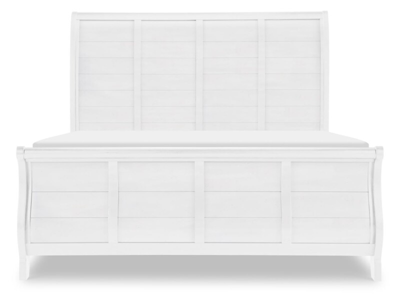 Complete Sleigh Bed 5/0 Queen Picket Fence CLH4012-4305K CLH40124305K