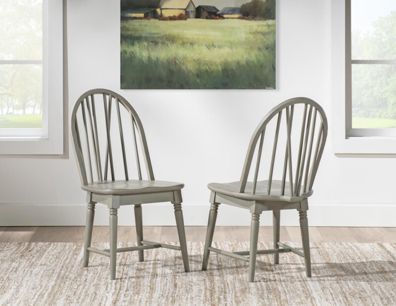 Windsor Side Chair V Shape Northern Moss CLH4014-140 CLH4014140