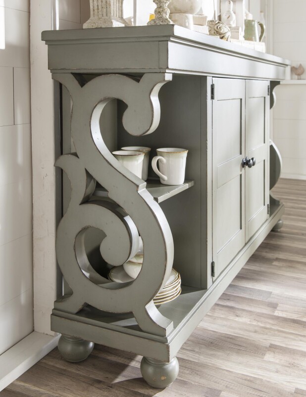 Vintage Market AT Corbel Hall Console Northern Moss CLH4014-406 CLH4014406