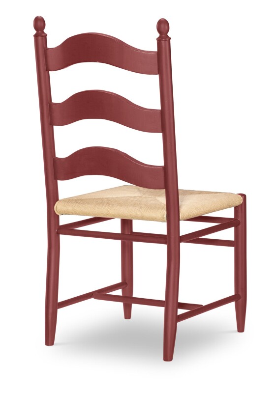 Rush Seat Ladder Back Side Chair Spiced Apple CLH4015-440 CLH4015440