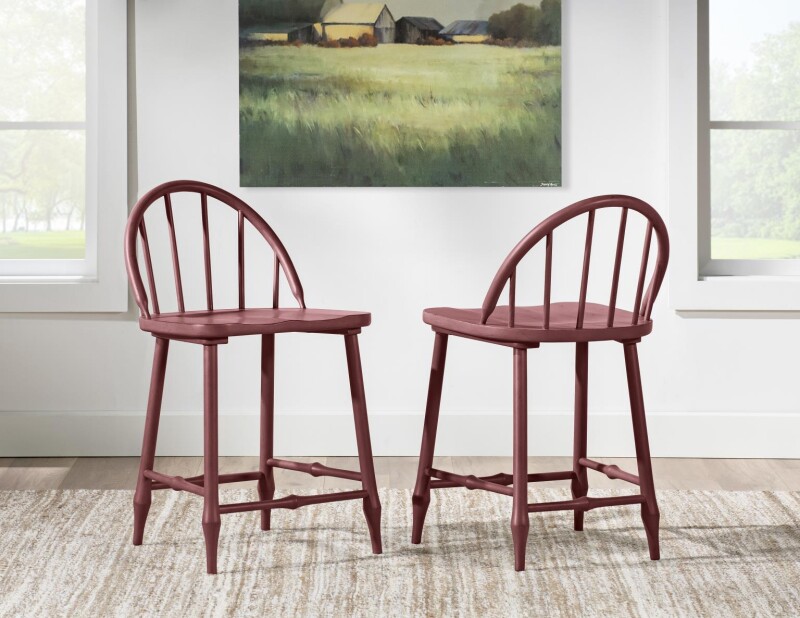 Windsor Counter Height Chair Spiced Apple CLH4015-745 CLH4015745