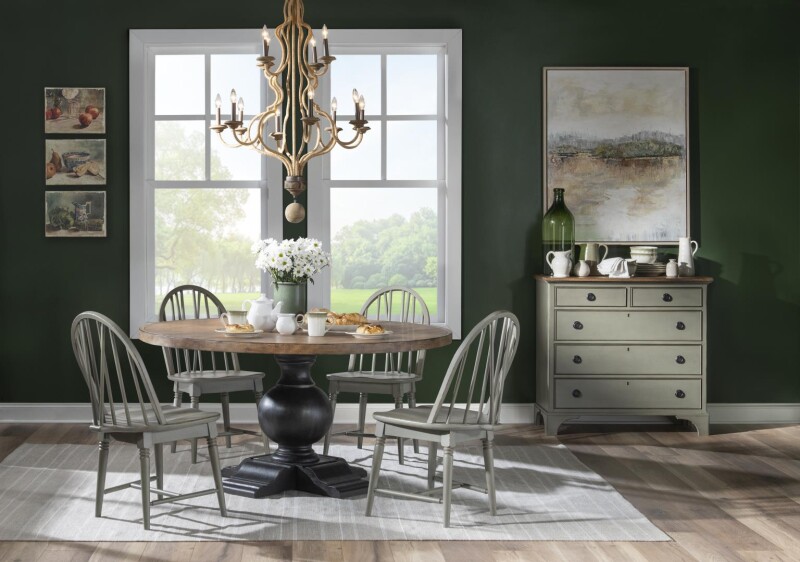 Round Dining Table Complete CLH4016520K