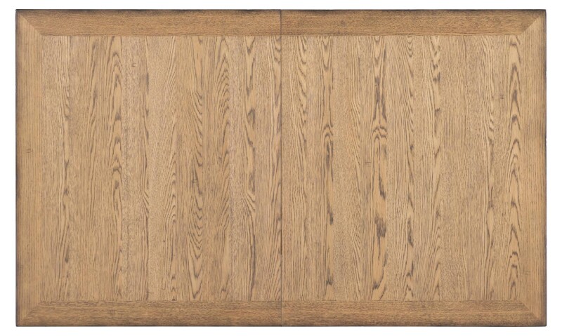 Chimney Leg Counter Height Table Barnwood Oak And Kettle Black CLH4016-923 CLH4016923