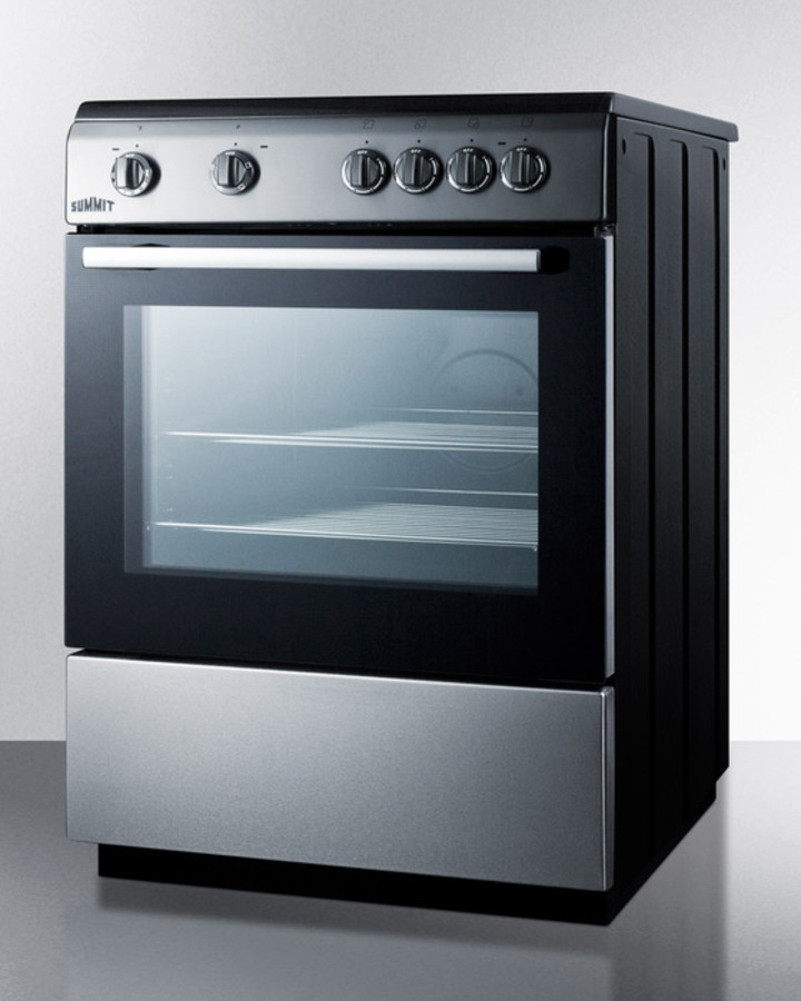 24" Wide Smooth Top Electric Range CLRE24