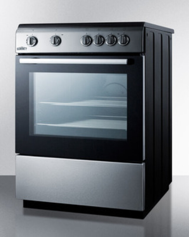24" Wide Smooth Top Electric Range CLRE24