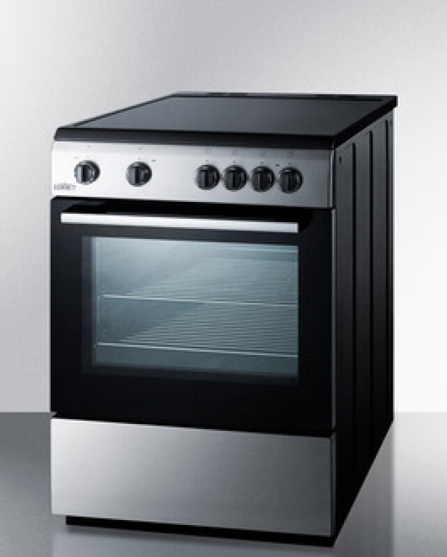 24" Wide Smooth Top Electric Range CLRE24