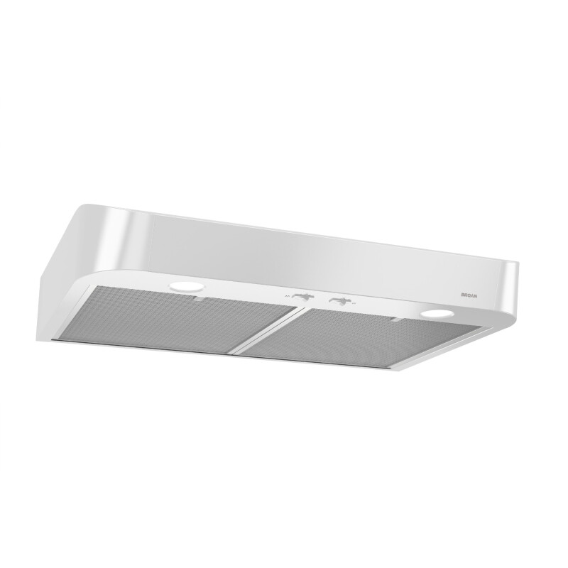 Broan 30-Inch Convertible Under-Cabinet Range Hood White CLSC130WW Picture 1