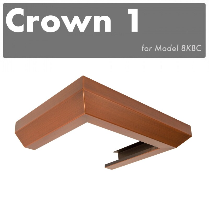 Crown Molding Profile 1 for Wall Mount Range Hood CM18KBC