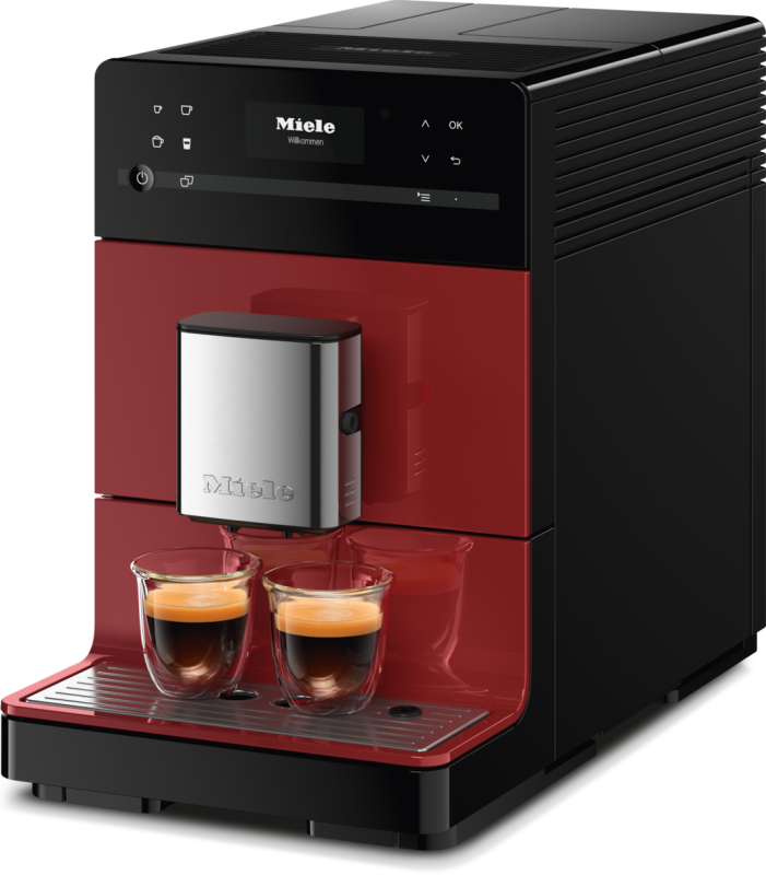 Countertop coffee machine with OneTouch for Two for the ultimate in coffee enjoyment. CM5310SILENCE