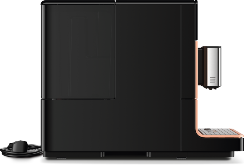 Countertop coffee machine with OneTouch for Two for the ultimate in coffee enjoyment. CM5510SILENCE
