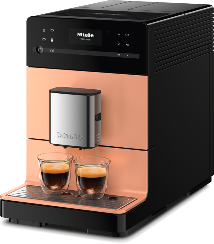 Countertop coffee machine with OneTouch for Two for the ultimate in coffee enjoyment. CM5510SILENCE