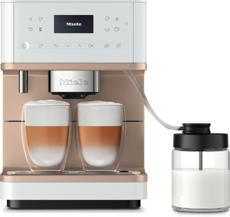 Countertop coffee machine With WiFi Conn@ct, high-quality milk container, and many specialty coffees. CM6360MILKPERFECTION