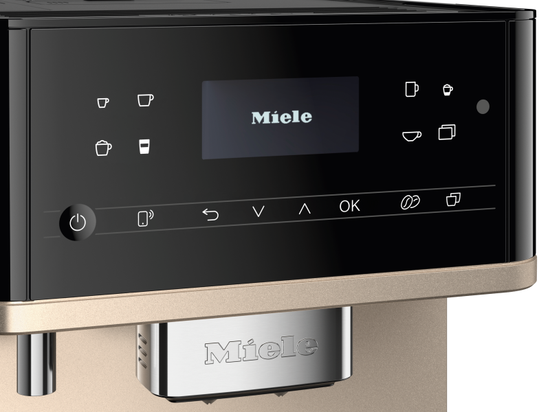CM6 MilkPerfection Countertop Coffee Machine (Obsidian Black CleanSteel Metallic) CM6360OBCM