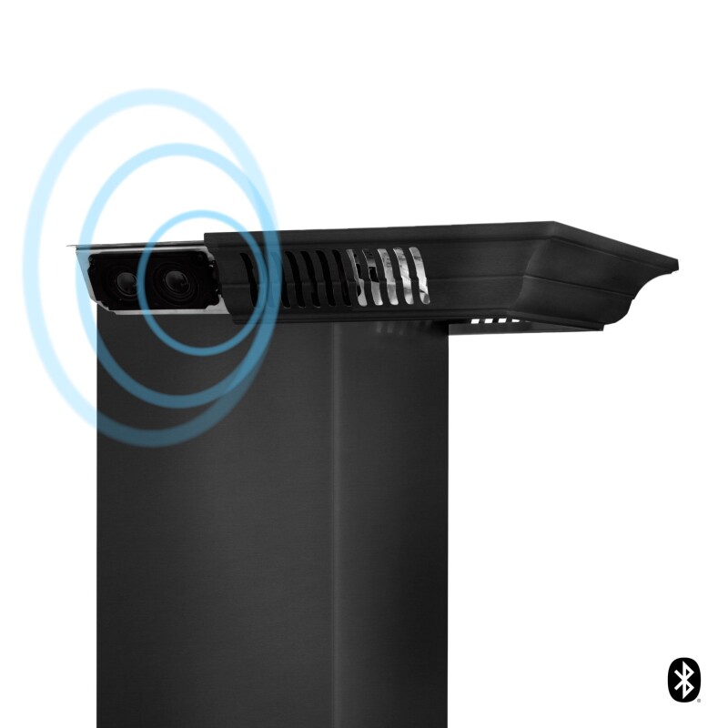 Crown Molding with Built-in Bluetooth Speakers CM6BTBSKBN
