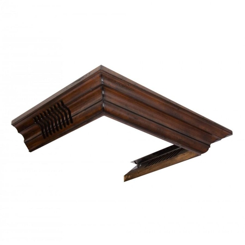 Vented Crown Molding Profile 6 For Wall Mount Range Hood CM6V300N