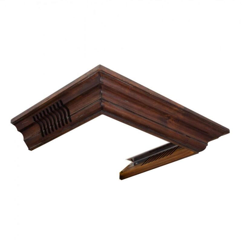 Vented Crown Molding Profile 6 For Wall Mount Range Hood CM6V300R