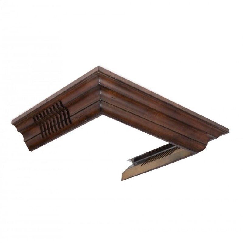 Vented Crown Molding Profile 6 For Wall Mount Range Hood CM6V300W