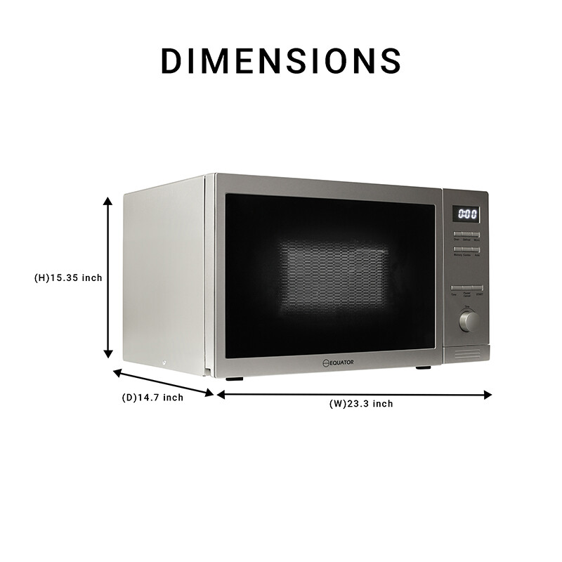 Hybrid Microwave+Oven 0.8 cu.ft. Free Standing/Built-in w/Trim CMO800T