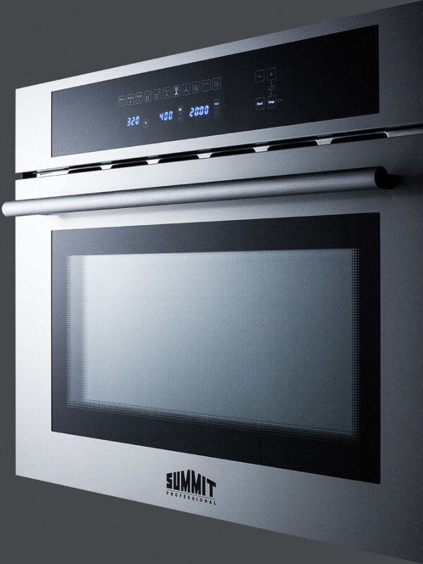 Summit 24" Wide Electric Speed Oven Stainless Steel CMV24 Picture 1