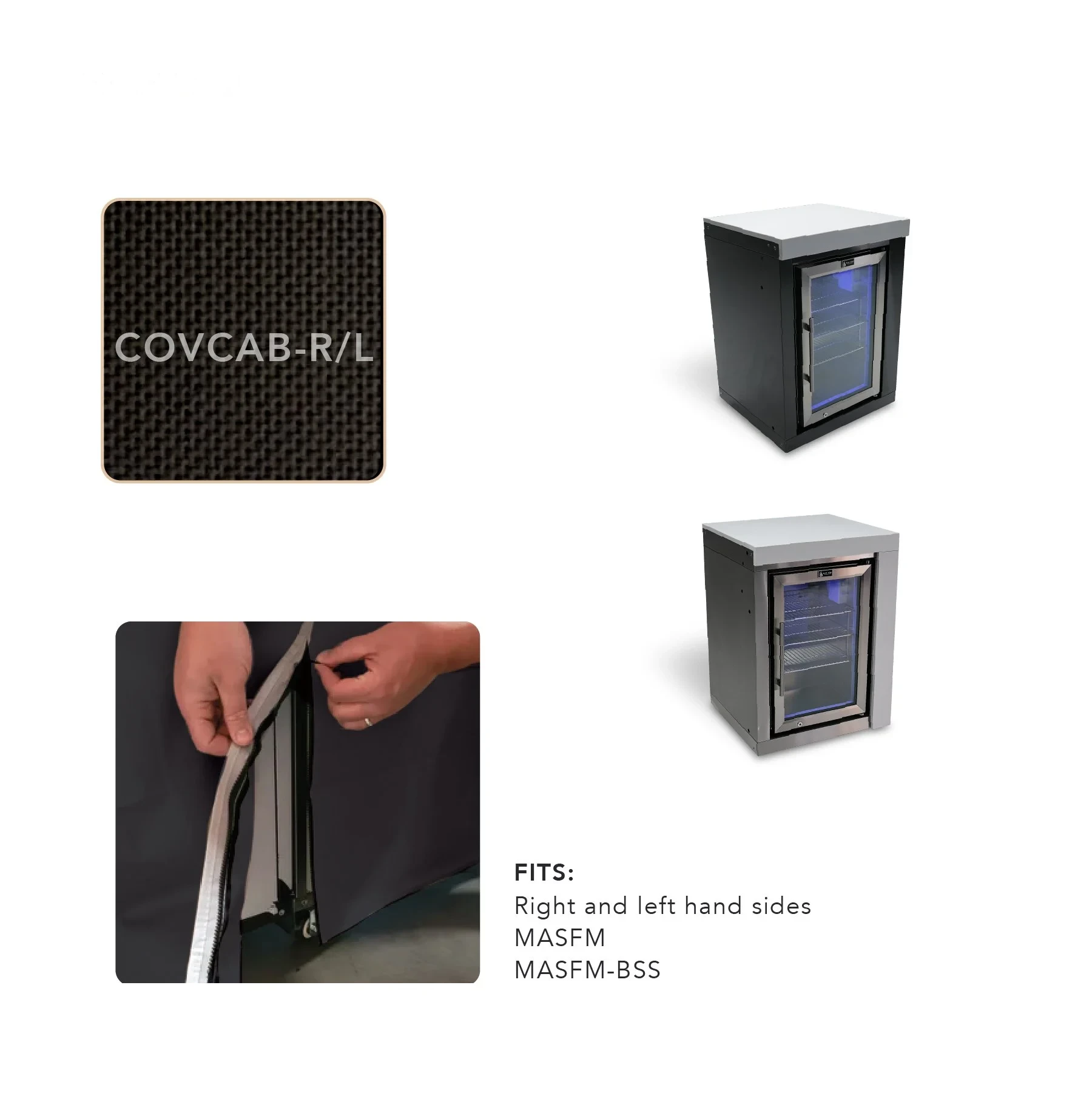 Cover For Right Or Left Storage Cabinet COVCABRL