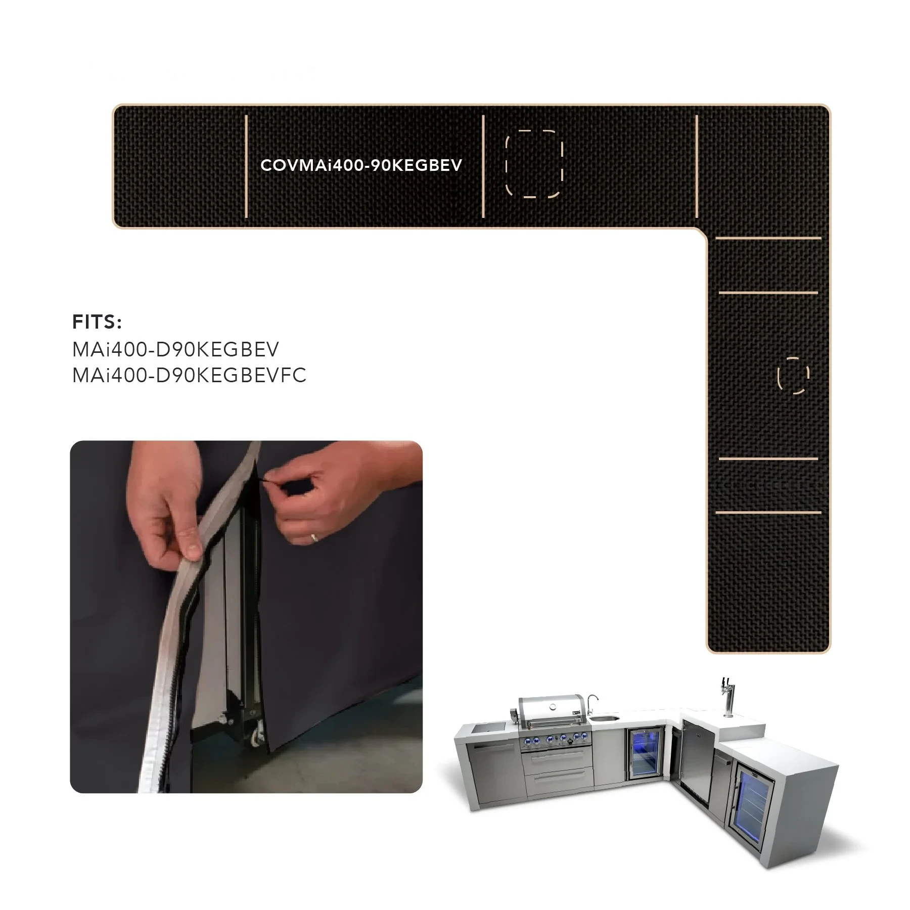 Accessories COVMAI40090KEGBEV