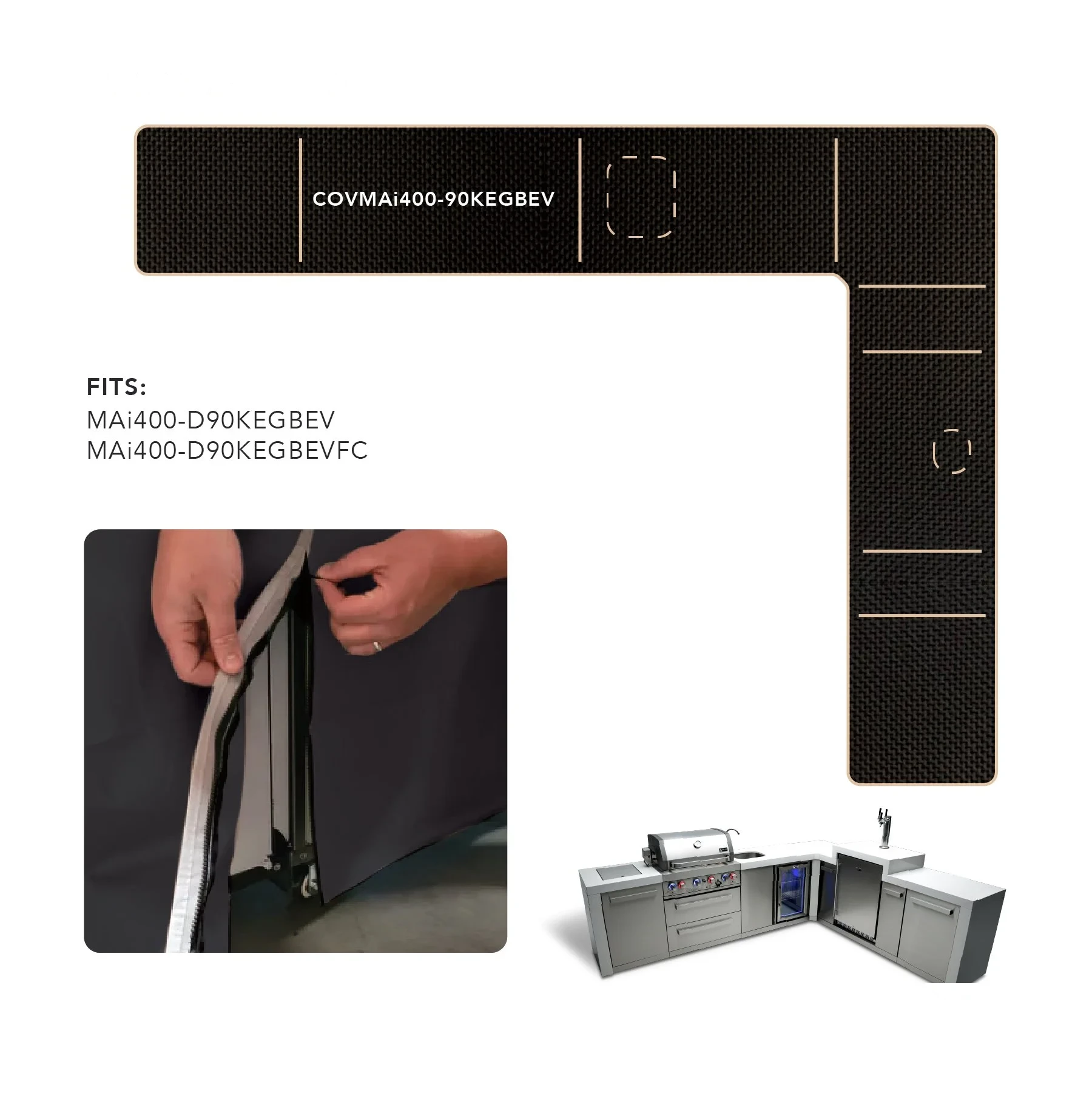 Accessories COVMAI40090KEGBEV