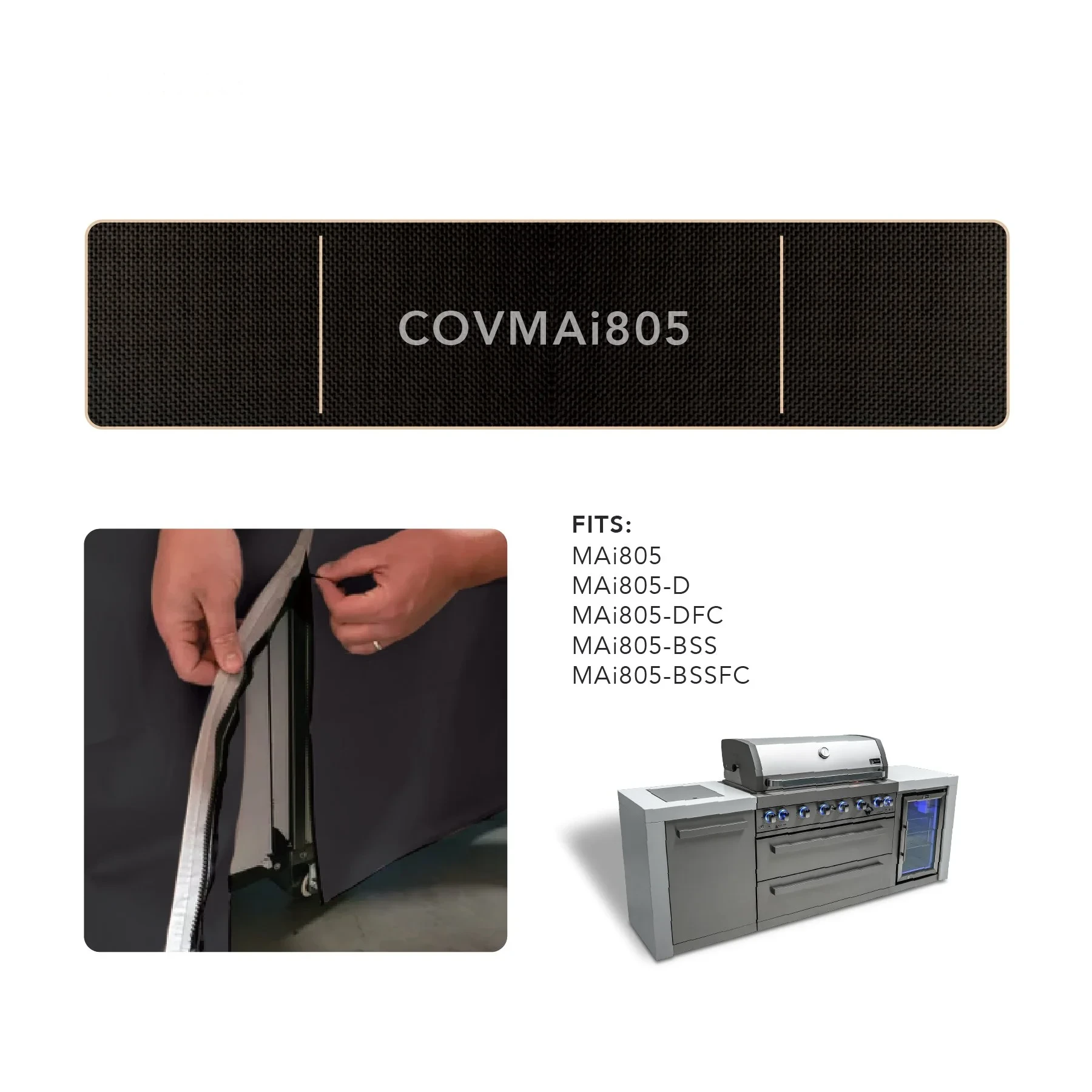 Cover For 6-burner Island COVMAI805