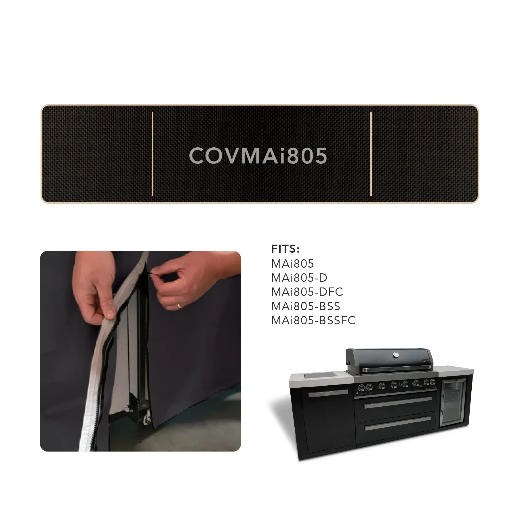 Cover For 6-burner Island COVMAI805