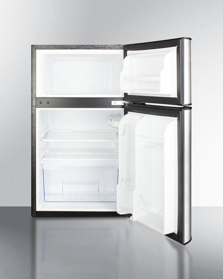 19" Wide 2-Door Refrigerator-Freezer, ADA Height CP34BSSADA