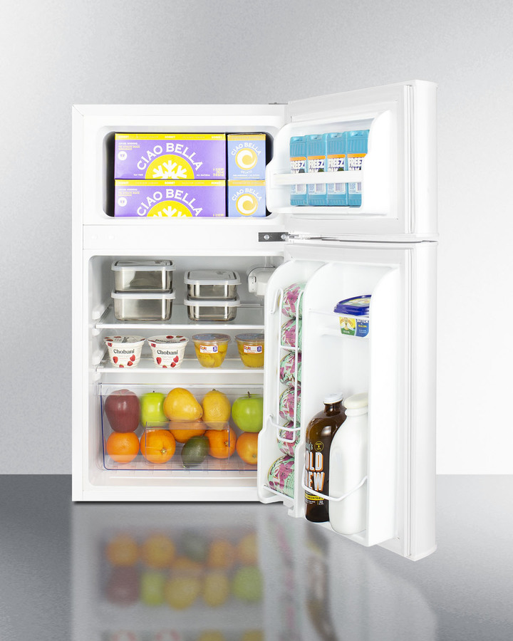 19" Wide 2-Door Refrigerator-Freezer, ADA Height CP34WADA