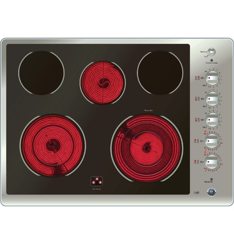 Café Series 30" Built-in Electric Cooktop CP350STSS