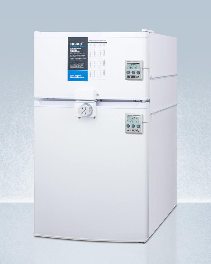 19" Wide Refrigerator-Freezer CP351WLLF2PLUS2