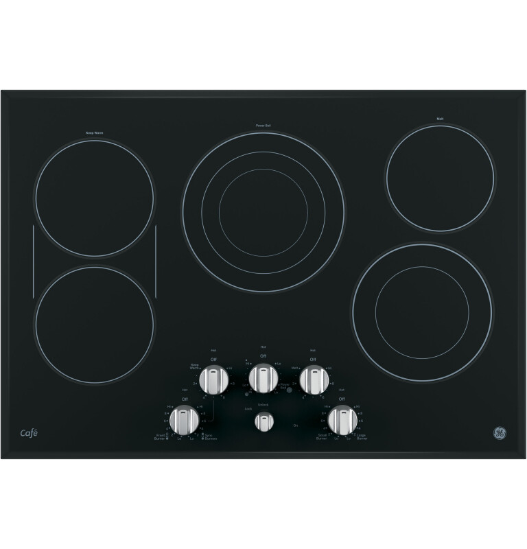 Café Series 30" Built-in Knob Control Electric Cooktop CP9530SJSS