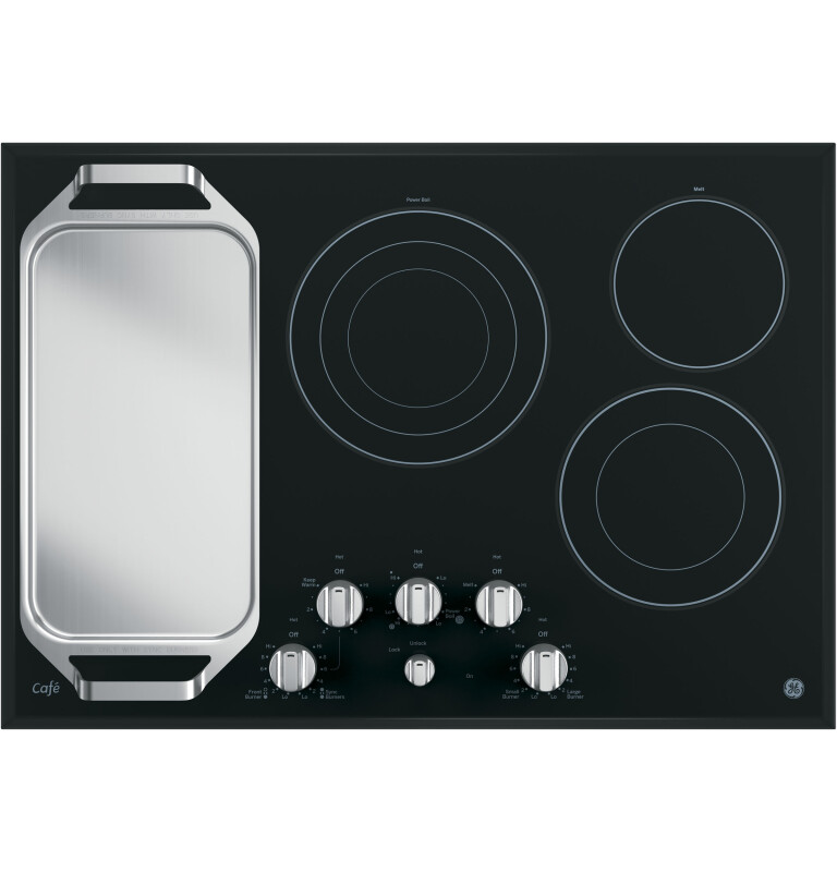 Café Series 30" Built-in Knob Control Electric Cooktop CP9530SJSS